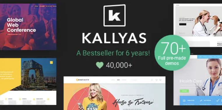 KALLYAS Pro – Creative eCommerce Multi-Purpose WordPress Theme 1 KALLYAS Pro WordPress Theme