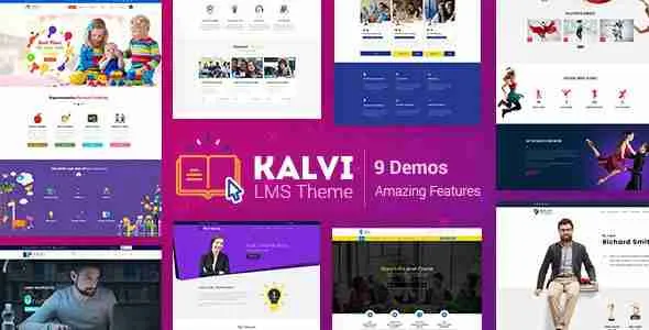 Kalvi - LMS Education WordPress Theme 1 Kalvi LMS Education WordPress Theme