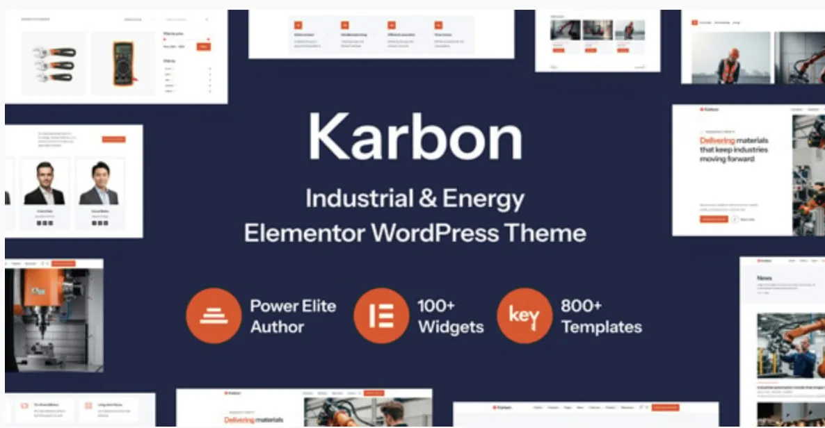 Karbon Pro – Industrial & Energy Elementor WordPress Theme 1 Karbon Industrial & Energy Elementor WordPress Theme