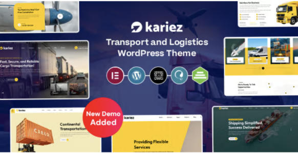 Kariez Transport and Logistics WordPress Theme