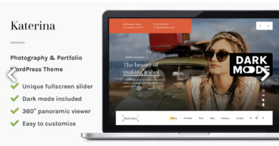 Katerina - Photography & Portfolio WordPress Theme