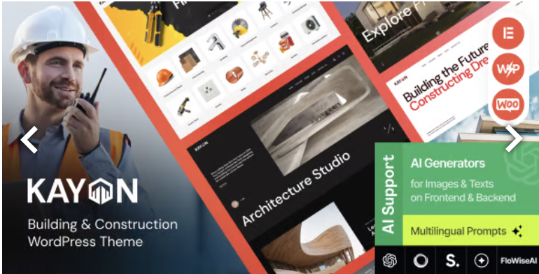 Kayon - Building & Construction WordPress Theme 1 Kayon - Building & Construction WordPress Theme