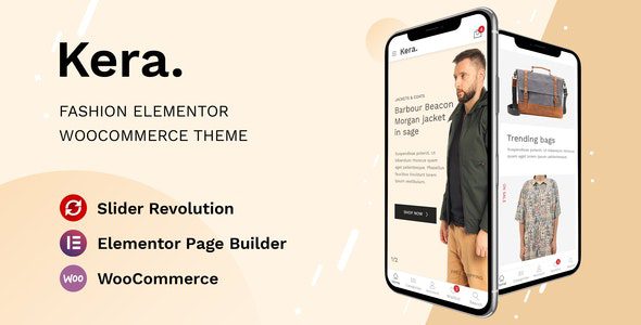 Kera - Fashion Elementor WooCommerce Theme 1 Kera - Fashion Elementor WooCommerce Theme