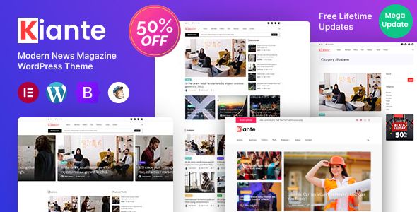 Kiante – Newspaper Magazine Blog Multi-Purpose Elementor WordPress Theme 1 Kiante – Newspaper Magazine Blog Multi-Purpose WordPress Theme