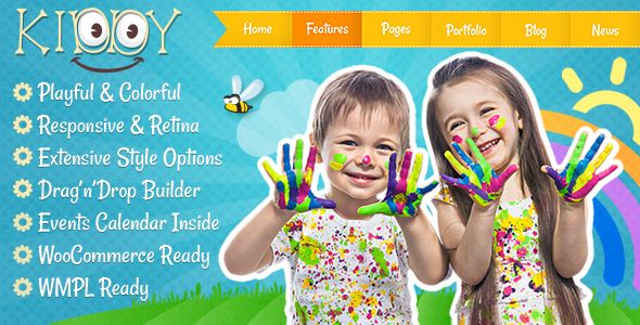 Kiddy – Children WordPress theme 1 Kiddy – Children WordPress theme