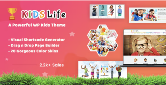 Kids Life WordPress Theme