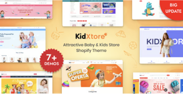 Kid Xtore Baby Shop and Kids Store Shopify Theme