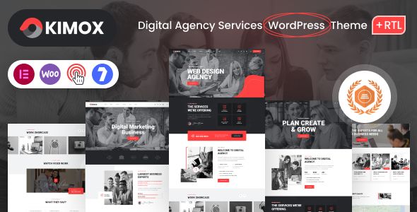Kimox – Digital Agency Services WordPress Theme 1 Kimox – Digital Agency Services WordPress Theme