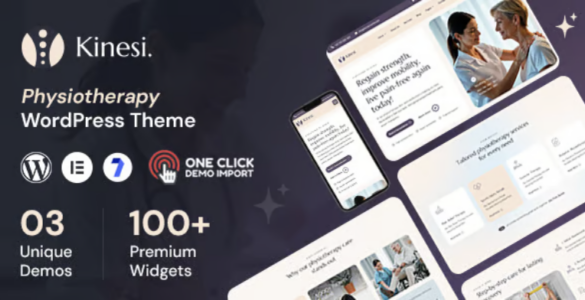 Kinesi Physiotherapy WordPress Theme
