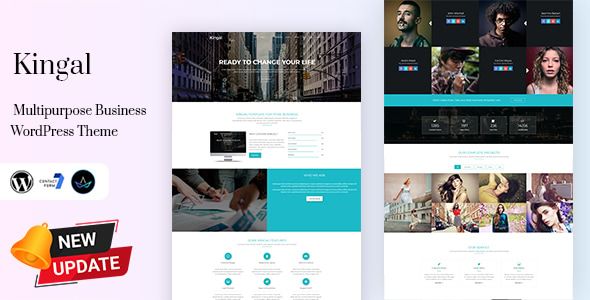 Kingal - MultiPurpose WordPress Theme 1 Kingal Multi Purpose WordPress Theme