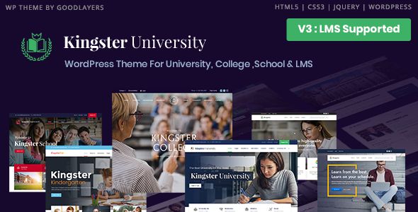 Kingster – Education School WordPress 1 Kingster – Education School WordPress