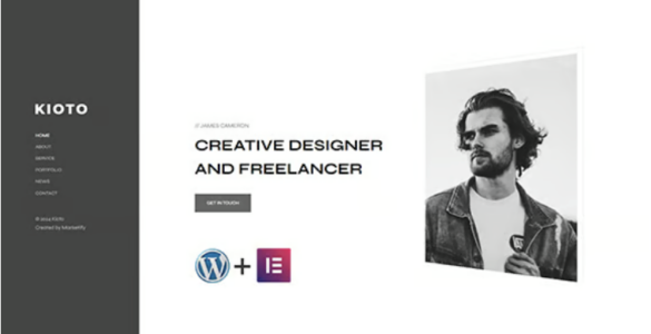 Kioto CV / Resume / Personal / Portfolio WordPress Theme