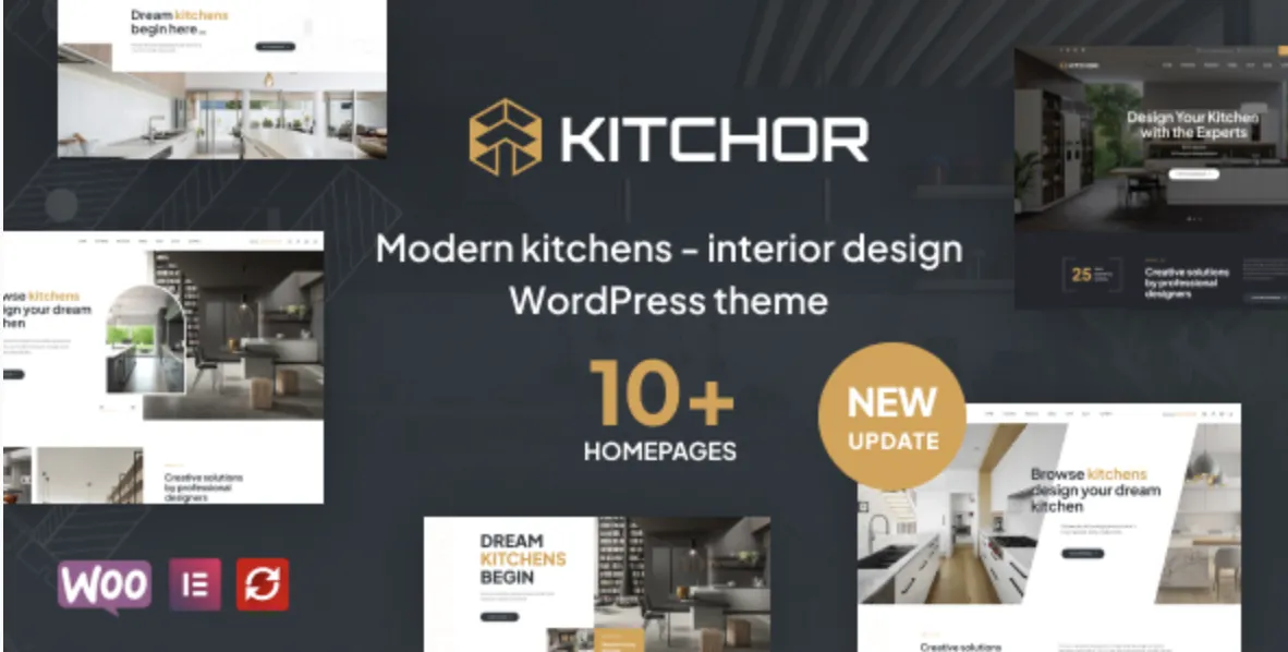Kitchor Pro – Interior Design WordPress Theme 1 Kitchor Pro WordPress Theme