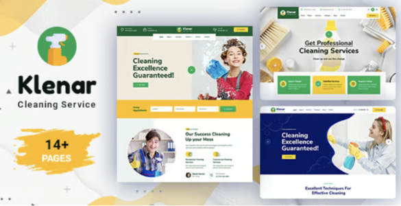 Klenar – Cleaning Services WordPress Theme