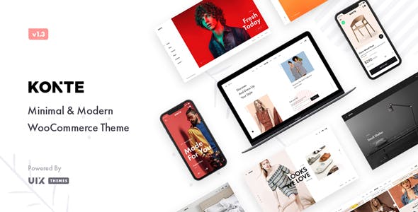 Konte - Minimal & Modern WooCommerce WordPress Theme 1 Konte Minimal & Modern WooCommerce WordPress Theme