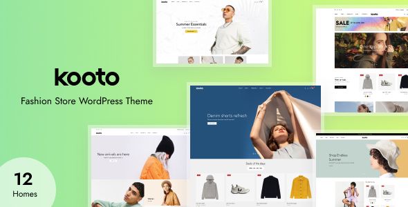 Kooto – Fashion Store WordPress Theme 1 Kooto Fashion Store WordPress Theme