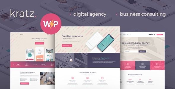 Kratz | Digital Agency Marketing and SEO WordPress Theme 1 Kratz digital agency marketing and SEO WordPress Theme