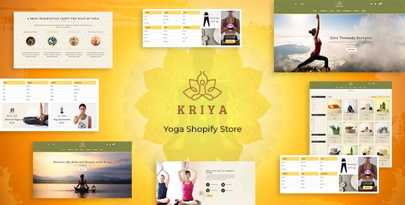 Kriya - Meditation Yoga Shopify Theme 1 Kriya - Meditation Yoga Shopify Theme
