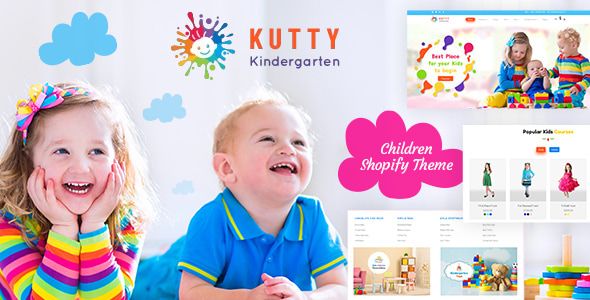 Kutty Kids Kindergarten Shopify Theme