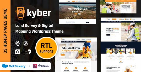 Kyber – Surveyor WordPress Theme 1 Kyber – Surveyor WordPress Theme