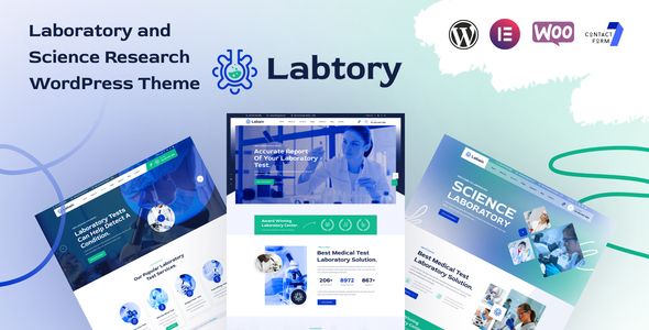 Labtory – Laboratory and Science Research WordPress Theme 1 Labtory Laboratory and Science Research WordPress Theme