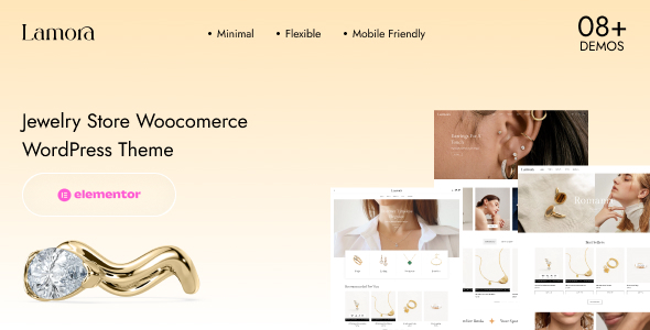 Lamora – Jewelry Store WooCommerce WordPress Theme 1 Lamora Jewelry Store WooCommerce WordPress Theme