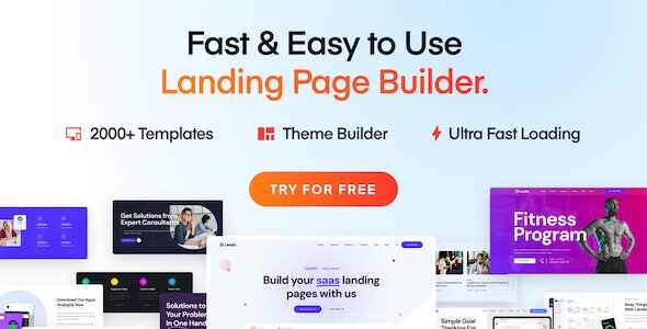 Landio - Multi-Purpose Landing Page WordPress Theme 1 Landio - Multi-Purpose Landing Page WordPress Theme