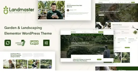 Landmaster Garden & Landscaping WordPress Theme