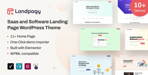 Landpagy - Multipurpose Landing page WordPress Theme 1 Landpagy Multipurpose Landing page WordPress Theme