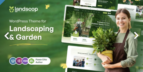 Landscop Landscaping & Garden WordPress Theme