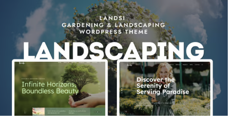 Landsi - Landscaping & Gardening WordPress Theme 1 Landsi Gardening & Landscaping WordPress Theme