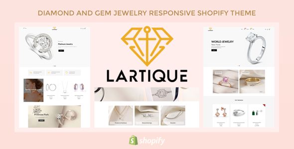 Lartique - Diamond And Gem Jewelry Responsive Shopify Theme 1 Lartique Diamond And Gem Jewelry Responsive Shopify Theme