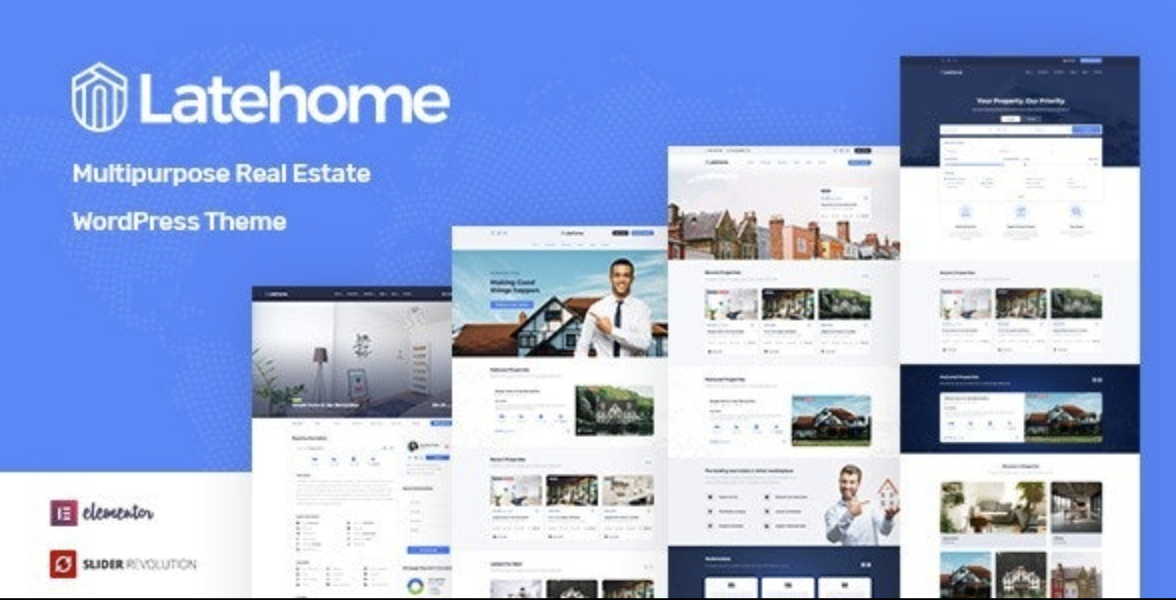 LateHome – Real Estate WordPress Theme 1 Late Home Multipurpose Real Estate WordPress Theme