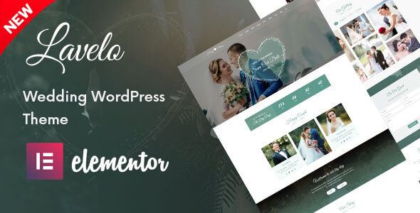 Lavelo - Wedding WordPress Theme 1 Lavelo Wedding WordPress Theme