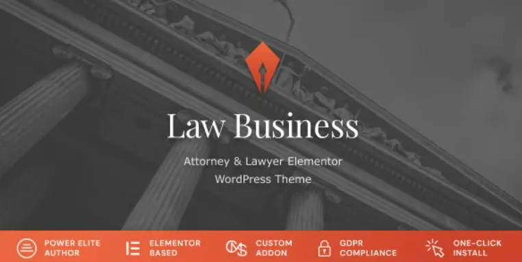 LawBusiness Pro – Attorney & Lawyer WordPress Theme 1 Law Business Pro WordPress Theme