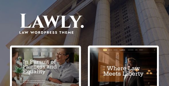 Lawly – Law Firm Attorney 1 Lawly Law WordPress Theme