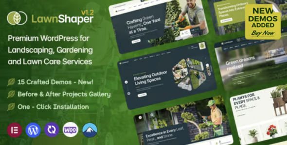 LawnShaper WordPress Theme