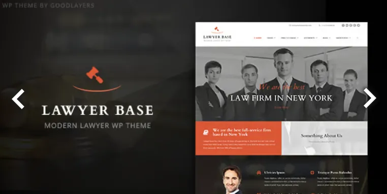 Lawyer Base Pro – Law Firm & Attorney WordPress 1 Lawyer Base Pro WordPress Theme