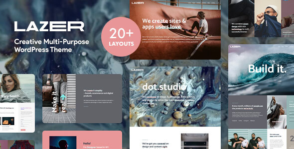Lazer - Creative Multi-Purpose WordPress Theme 1 Lazer - Creative Multi-Purpose WordPress Theme