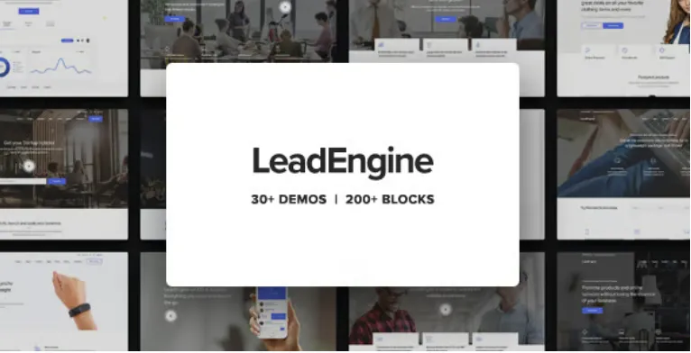 LeadEngine – Multi-Purpose WordPress Theme with Page Builder 1 Lead Engine WordPress Theme