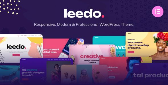 Leedo – Modern/ Colorful & Creative Portfolio WordPress Theme 1 Leedo Modern/Colorful & Creative Portfolio WordPress Theme