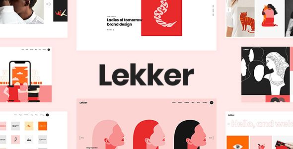 Lekker - Portfolio WordPress Theme 1 Lekker Portfolio WordPress Theme