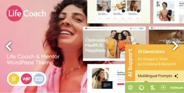 Life Coach Pro WordPress Theme