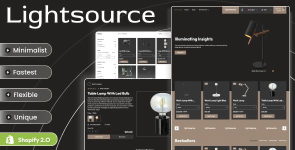 Light Source – Interior Lights Responsive Shopify OS 2.0 1 Light Source Interior Lights Responsive Shopify OS 2.0