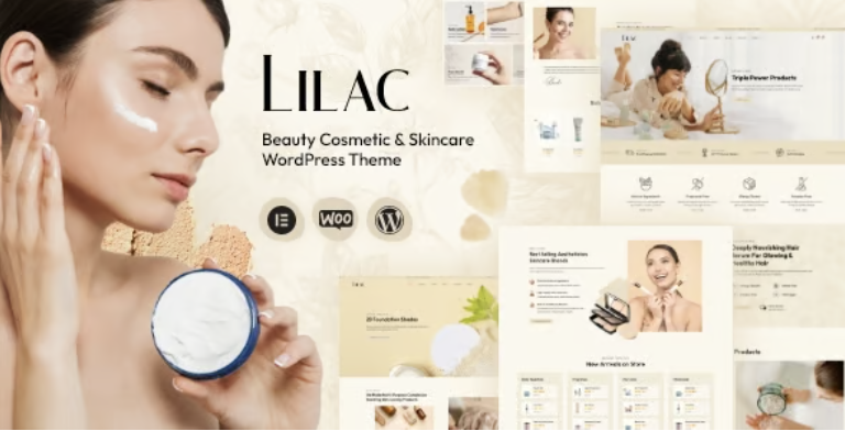 Lilac - Beauty Cosmetics Shop WordPress Theme 1 Lilac Beauty Cosmetics Shop WordPress Theme