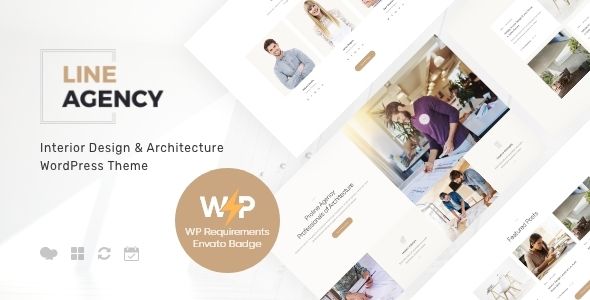 Line Agency | Interior Design & Architecture WordPress Theme 1 Line Agency Interior Design & Architecture WordPress Theme