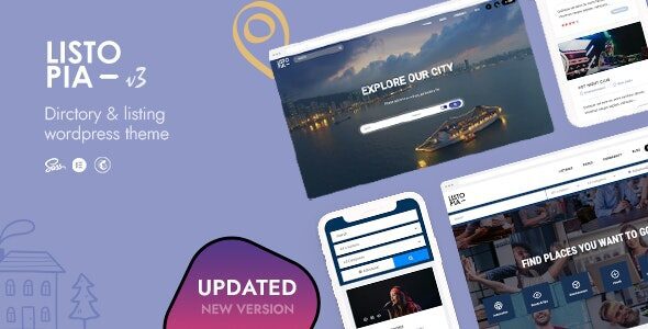 Listopia - Directory, Community WordPress Theme 1 Listopia - Directory, Community WordPress Theme