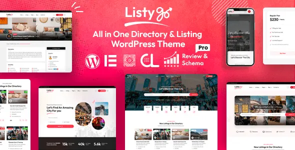 Listygo – Directory & Listing WordPress Theme 1 Listygo WordPress Theme