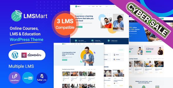 LMSmart - Education WordPress Theme 1 LMSmart Education WordPress Theme