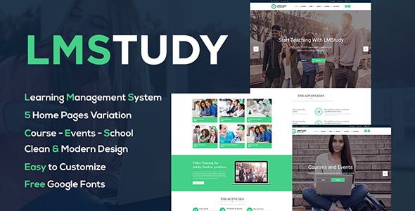 LMStudy - Education LMS WooCommerce Theme 1 LMStudy Education LMS Woo Commerce Theme